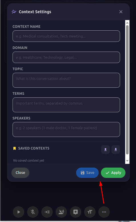 Context Setting