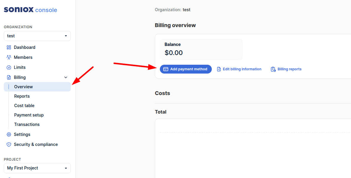 Add Payment Method